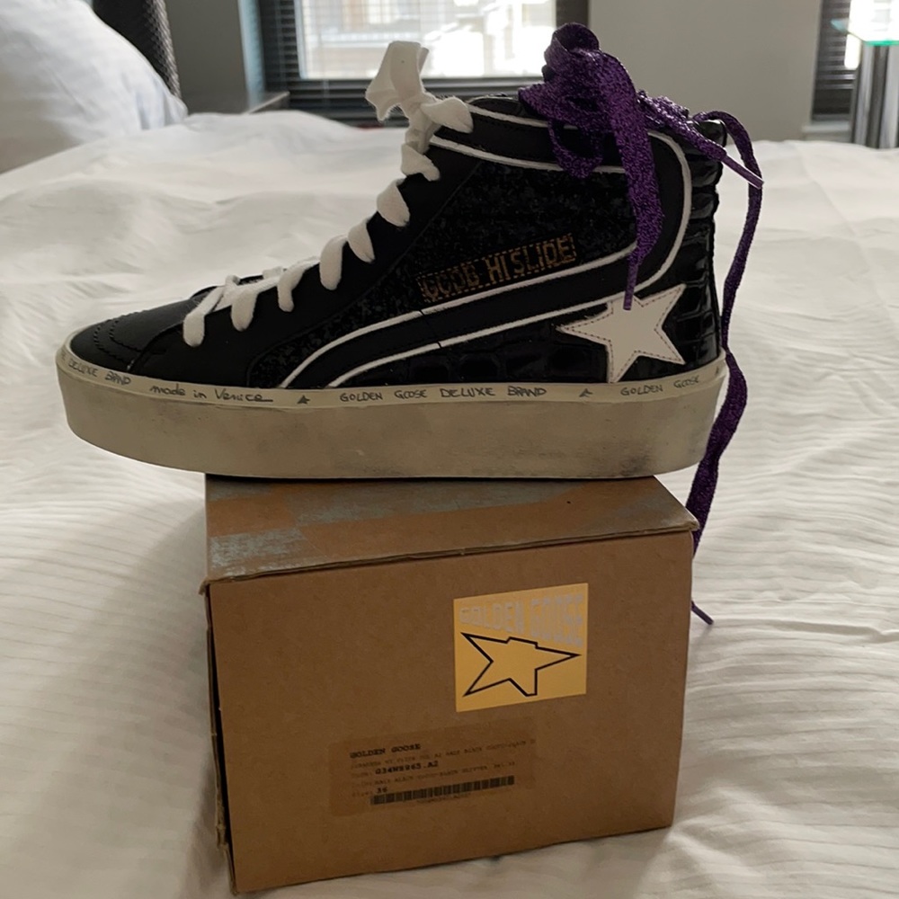 Golden Goose Hi Slide Sneakers